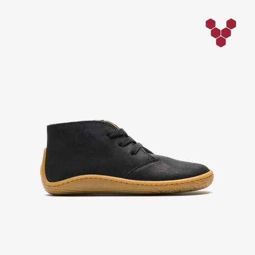 Vivobarefoot Gobi Addis Lasten Kengät Mustat (FI-HM7Z)